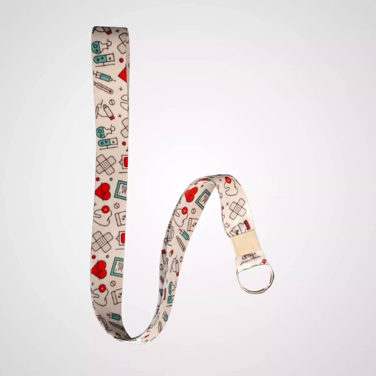 Cordão de Tecido Branco - Imagem 3