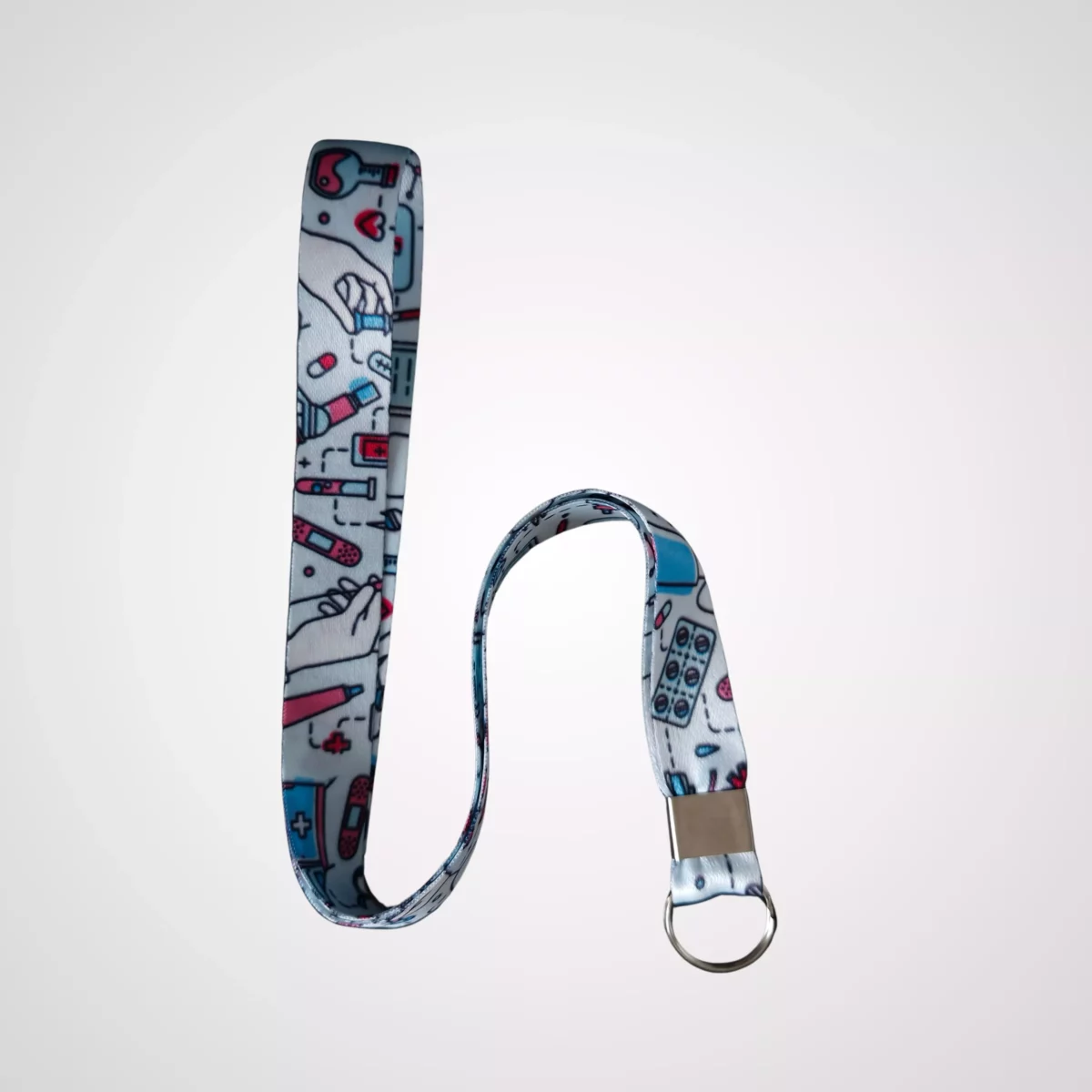 Cordão de Tecido Azul - Imagem 3