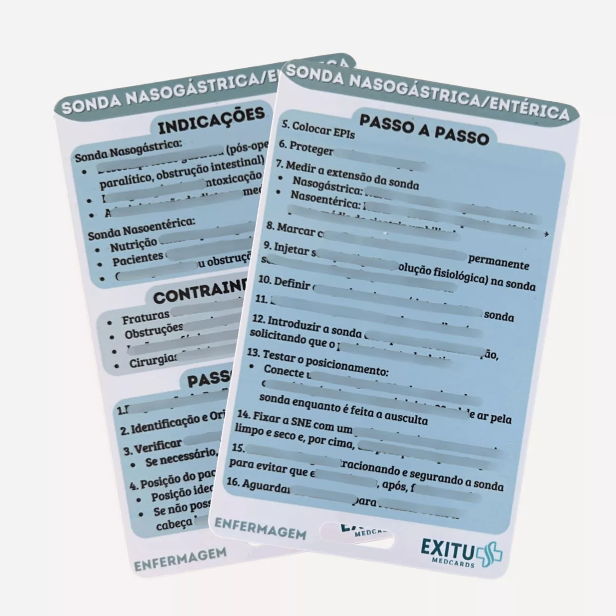 Combo Enfermagem: 9 Cards + Cordão - Imagem 9